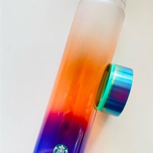 Starbucks Purple and Gold Tumbler